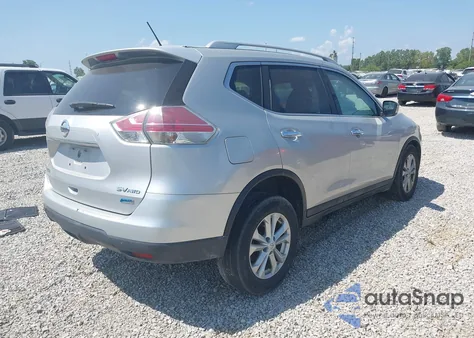 2014 Nissan Rogue S/Sl/Sv из США, поврежденный, VIN 5N1AT2MV9EC837392